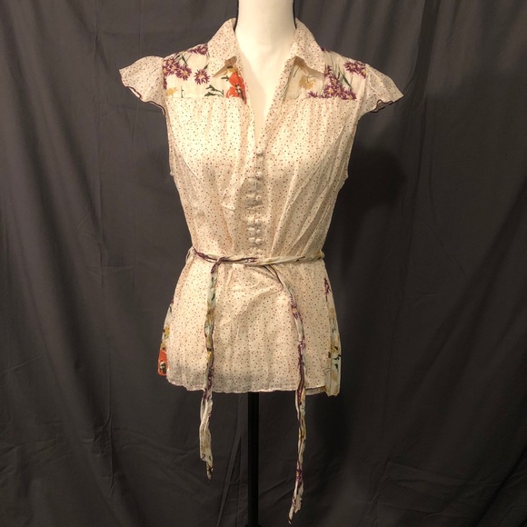 Jovovich Hawk for Target Button Front Top - Picture 6 of 10